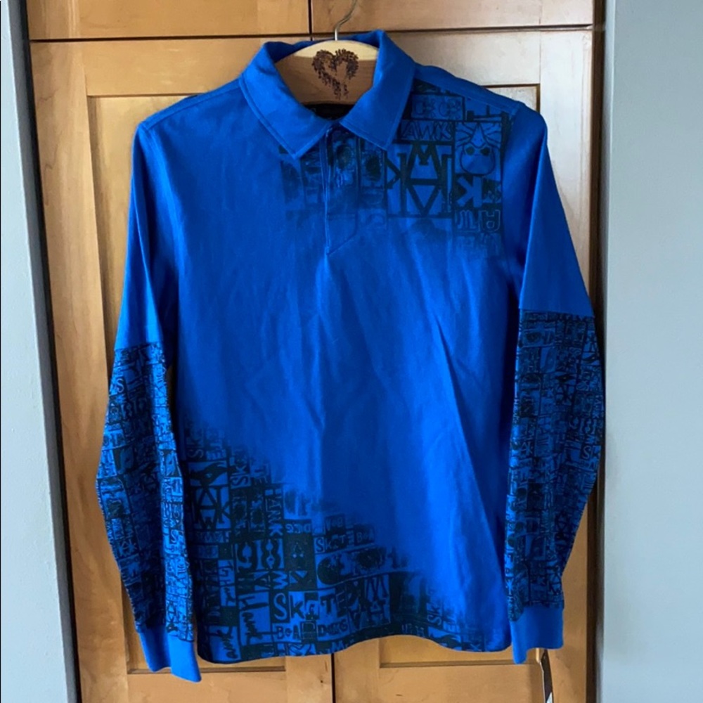NWT Tony Hawk Long Sleeved Polo